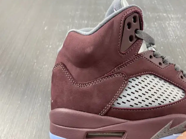 Cheap TBK Burgundy Jordan 5 DZ4131-600 Air 0501
